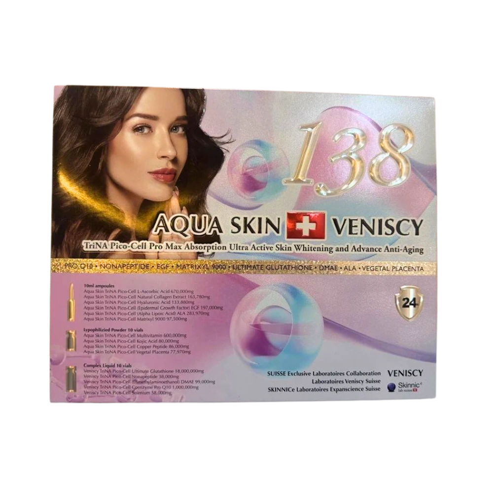 Aqua Skin Veniscy 138 Glutathione Injection
