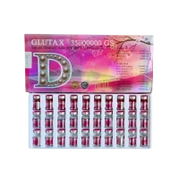 Glutax 35M GS Sakura Stemcell Glutathione Injection – 35 Million mg, 10-Session Whitening & Regeneration Kit