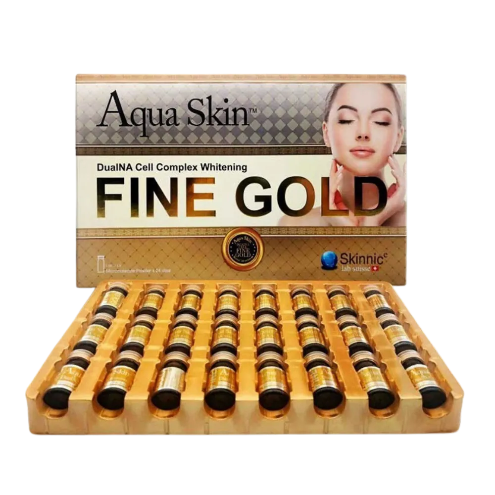 Aqua Skin Fine Gold DualNA Cell Complex – 24-Vial