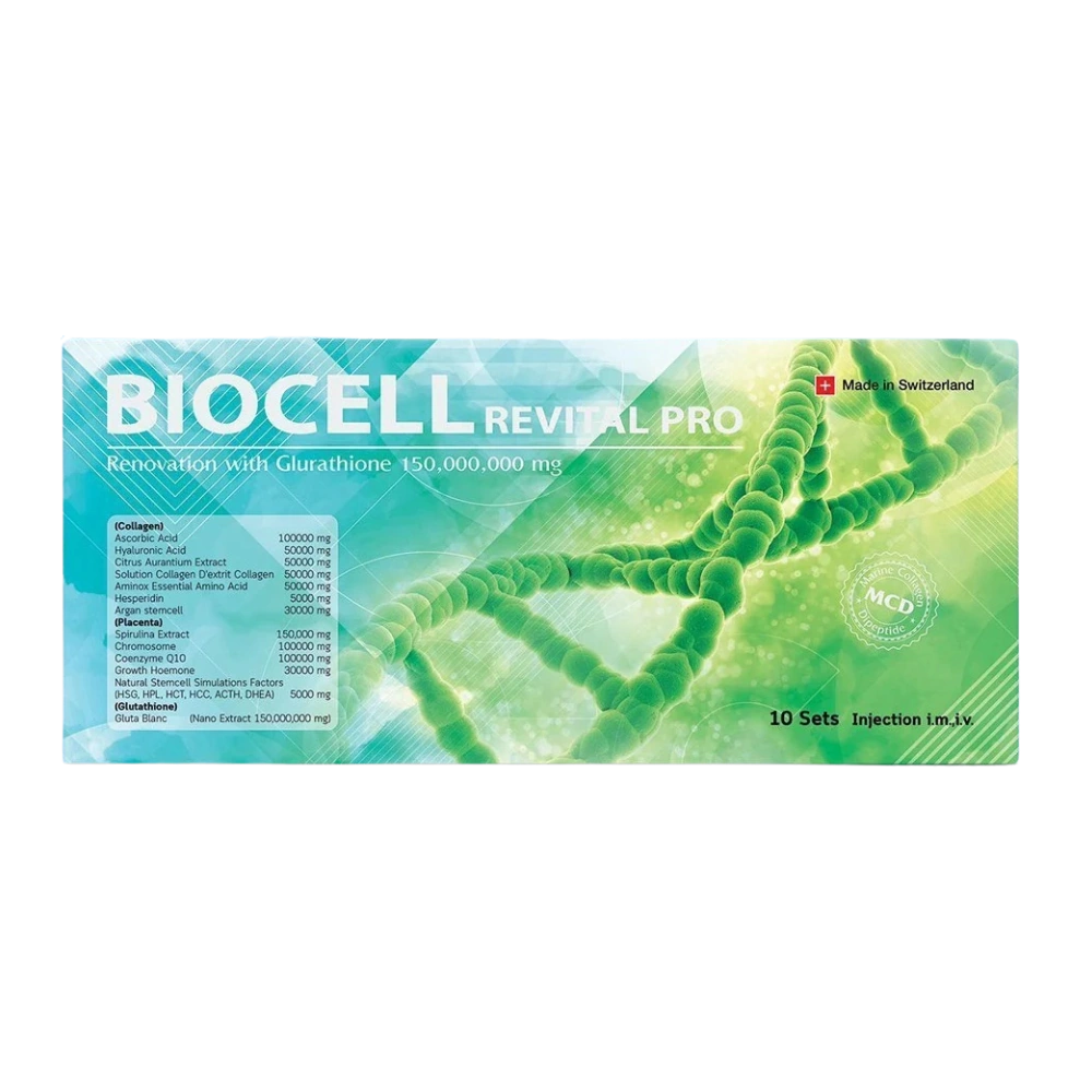 Biocell Revital Pro 150,000,000mg Glutathione Injection